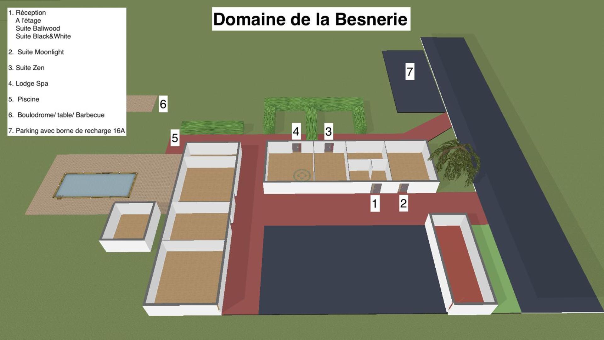 Domaine De La Besnerie Hébergement de vacances Tanis